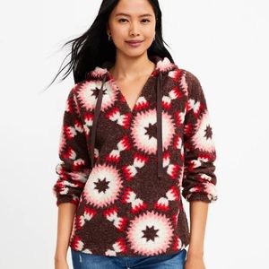 Fleece Hoodie from Loft Size XS NWT